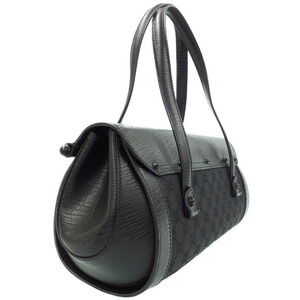 Gucci Bamboo Shoulder Top Handle Bag Leather Handbag